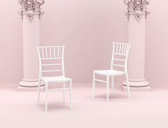 Scaun alb Chiavari