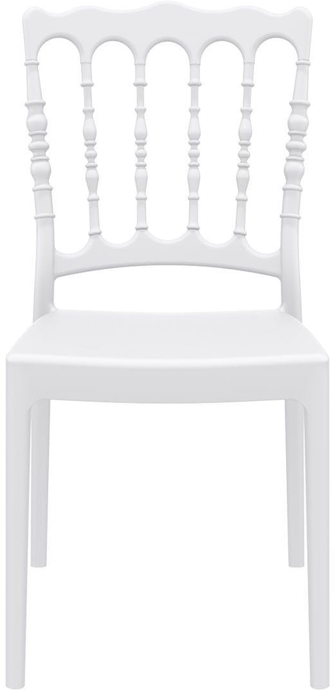 White Napoleon chair