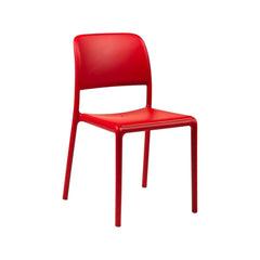 Scaun rosu Riva Bistrot