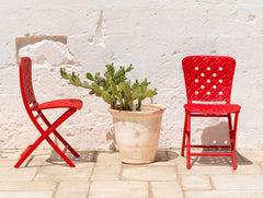 Scaun rosu Zac Spring