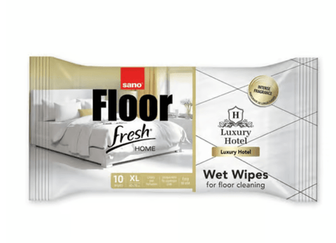 Șervețele umede Sano Floor Fresh Home Luxury Hotel, 10 bucăți, pentru pardoseli