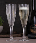 Pahar șampanie Cristar Rioja, sticlă, 17.7 cl, design lalea