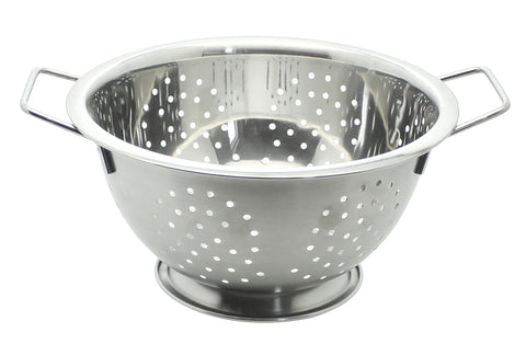Strecurătoare Inox profesională, diametru 28 cm, înălțime 11.5 cm