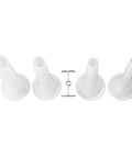 Set pâlnii pentru umplut cârnați și opritor de melc pentru mașina de tocat carne Fabio Leonardi TC12