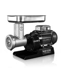 Mașină de tocat carne electrică Fabio Leonardi TC32 Short, motor MR10 1,5 CP, finisaj natur