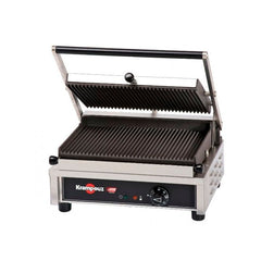 Tostieră 350x230mm cu plăci striate, GECID4AO, Krampouz