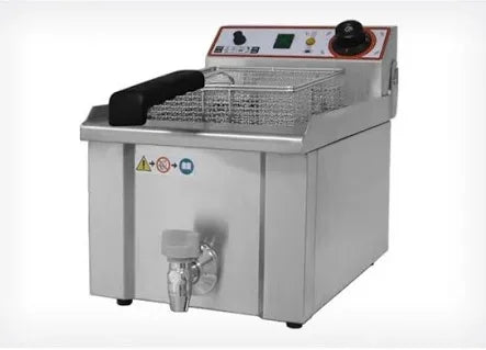 Friteuza electrica 9 litri cu robinet de scurgere Beckers FBR