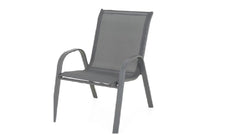 Scaun gradina/terasa, antracit/gri