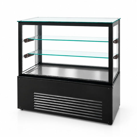 VITRINA REFRIGERATA PATISERIE BLACK 120X60X130 DOMINOX