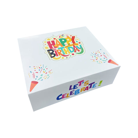 Cardboard box for cakes