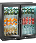 Frigider bar orizontal (back bar) Amitek AK201BB, uși batante, 180 l