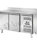 Masă frigorifică ventilată GN 1/1 Amitek AK2204BT, cu bordură spate