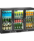 Frigider bar orizontal (back bar) Amitek AK291BB, uși batante, înălțime 840 mm