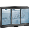 Frigider bar orizontal (back bar) Amitek AK301BBS, uși glisante, 303 l