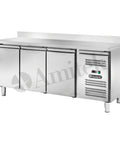 Masă de congelare ventilată GN 1/1 Amitek AK3204BT, cu bordură spate, 1795 × 700 mm