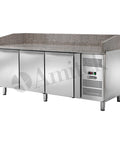 Masă frigorifică pentru pizza Amitek AK3602TN, ventilată, 2020 × 800 mm