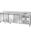 Masă frigorifică ventilată GN 1/1 Amitek AK4202TNL, cu chiuvetă, 2500 × 700 mm