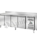 Masă de congelare ventilată GN 1/1 Amitek AK4204BT, cu bordură spate, 2230 × 700 mm
