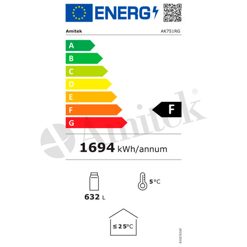 Frigider băuturi Amitek AK751RG, 750 l
