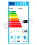 Dulap de congelare ventilat pentru tăvi 600 × 400 (patiserie) Amitek AK804BT, 733 l