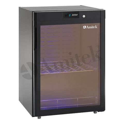 Vitrină frigorifică pentru vin Amitek AKD100W, seria AKD, 600 × 602 mm