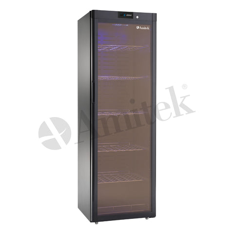 Vitrină frigorifică pentru vin Amitek AKD400W, seria AKD, 600 × 602 mm