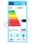 Masă frigorifică ventilată GN 1/1 Amitek AKU4104TN, înălțime 650 mm