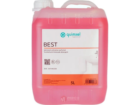 Detergent anticalcar parfumat Best 5L pentru curățenie profesională HORECA și eliminarea calcarului.