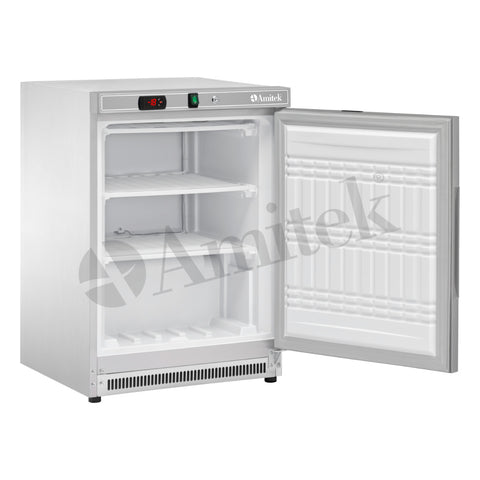 Dulap de congelare static Amitek AKM200F SS, seria AKM, 140 l