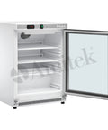 Dulap frigorific static Amitek AKM200RG, ușă de sticlă, seria AKM, 140 l