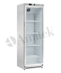 Dulap frigorific static Amitek AKM400RG SS, ușă de sticlă, seria AKM, 360 l