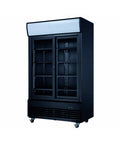 Vitrină frigorifică verticală pentru băuturi Cuistance LG800BFB, 800 l