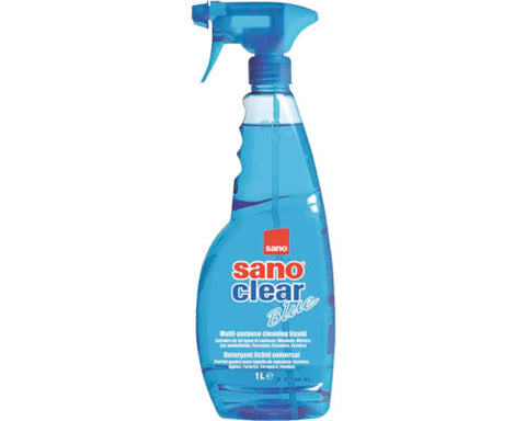 Detergent geamuri Sano Clear Blue 1L, lichid
