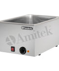 Bain-marie Amitek BM116, 1 cuvă GN 1/1, adâncime 160 mm