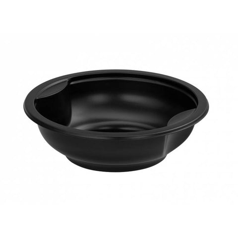 Bol negru PP termosudabil, 12 OZ, 350 ml