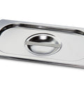 Capac vaschetă Gastronorm GN 1/4 inox, 265x162mm