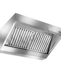 Hotă de perete inox Snack Amitek, adâncime 900 mm