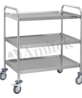 Cărucior de servire inox Amitek