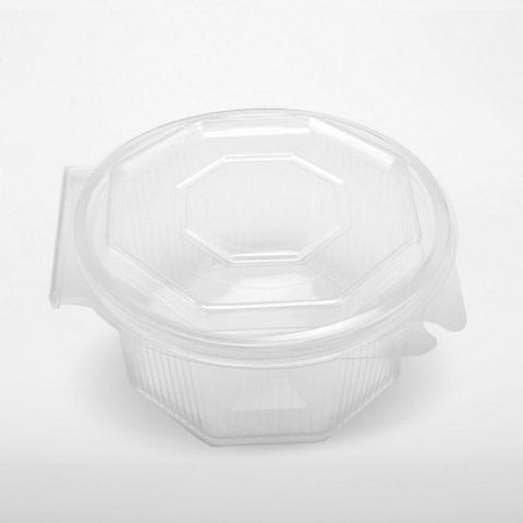 Caserolă PET HLP 750ml, transparentă, pentru take-away, set 50 bucăți