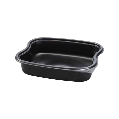 Caserolă meniu din PP (microunde) cu capac plat