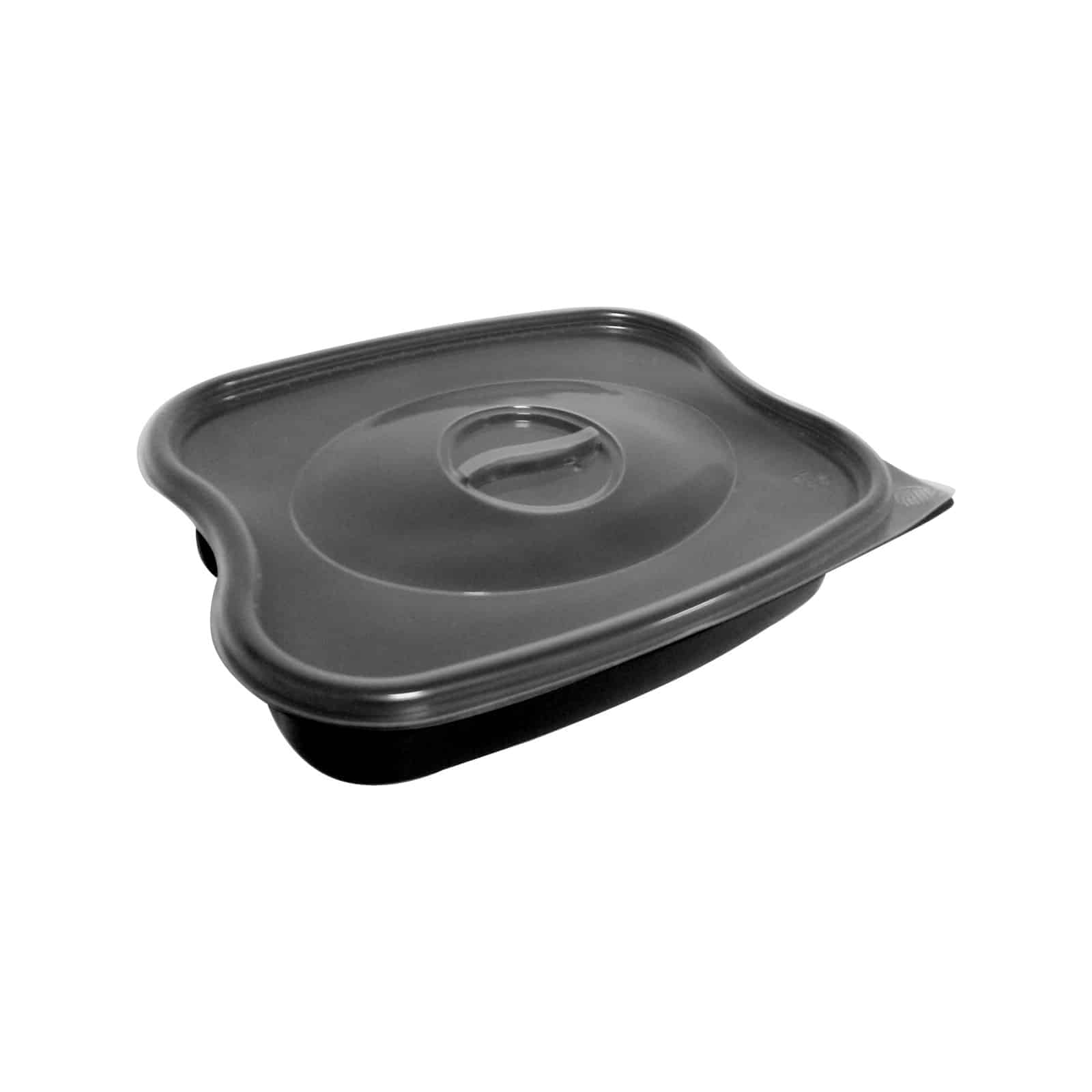 Caserolă meniu din PP (microunde) cu capac plat
