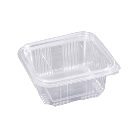 Caserolă PET cu capac plat