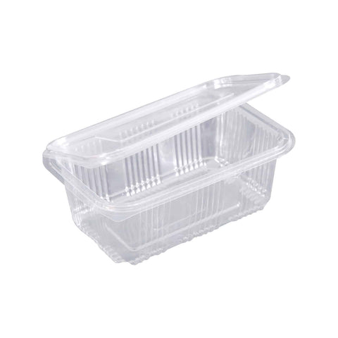 Caserolă PET cu capac plat
