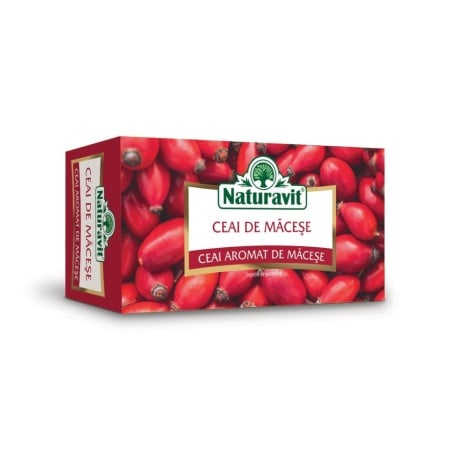 Ceai Măceșe Naturavit, 20 doze, 1.75g/doză