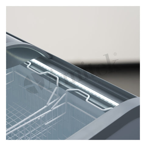 Ladă frigorifică tip insulă (refrigerare / congelare) Amitek AX910DF, 750 l