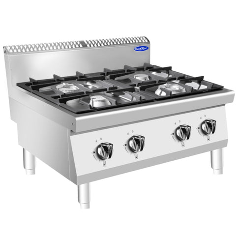 Mașină de gătit de banc pe gaz 4 arzătoare Atosa AT7G4B-C1 - imagine 2