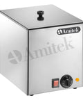 Aparat de fiert și menținut crenvurști Amitek SW10, 1 cuvă, 280 × 350 mm