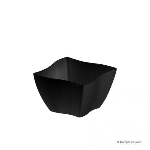 Cupă Mică Pătrată PS, Negru, 90 ml, 25 buc/set