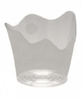 Cupa desert Onda, PS, transparent, 95ml