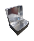 Cutie din carton pentru prăjituri cu aluminiu pe interior